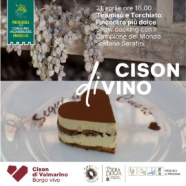 Tiramisù e Torchiato: l’incontro più dolce